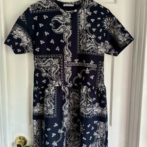 Zara, New Bandana Pattern Dress